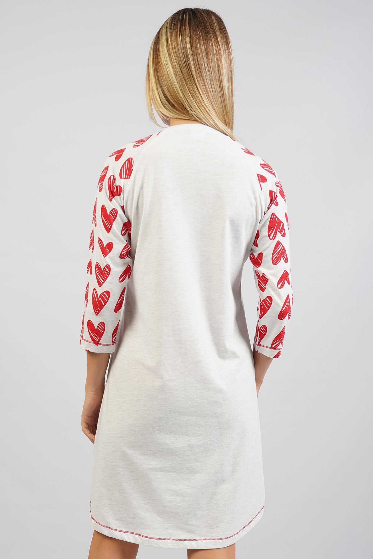 BAYAN P.SUPREM O YAKA 3/4KOL ETEGI OVAL TUNIK