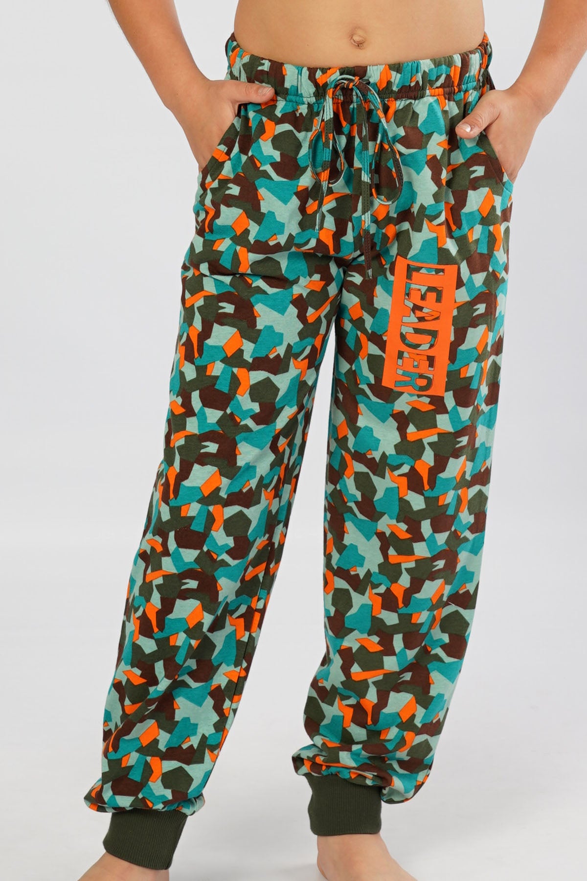 ERKEK COCUK P.SUPREM MANSETLI CEPLI TEK ALT PIJAMA