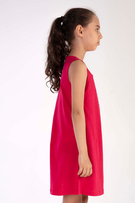 KIZ COCUK P.SUPREM KALIN ASKILI ETEGI OVAL TUNIK(3-4/9-10)