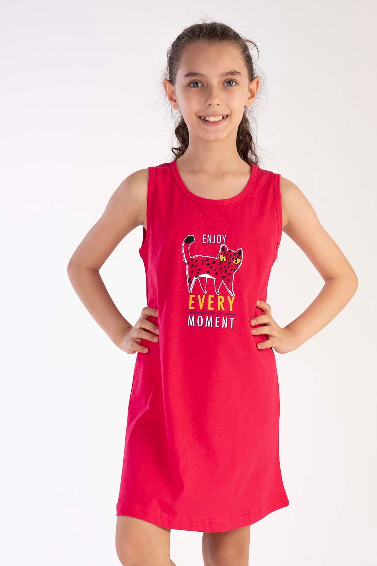 KIZ COCUK P.SUPREM KALIN ASKILI ETEGI OVAL TUNIK(11-12/15-16)