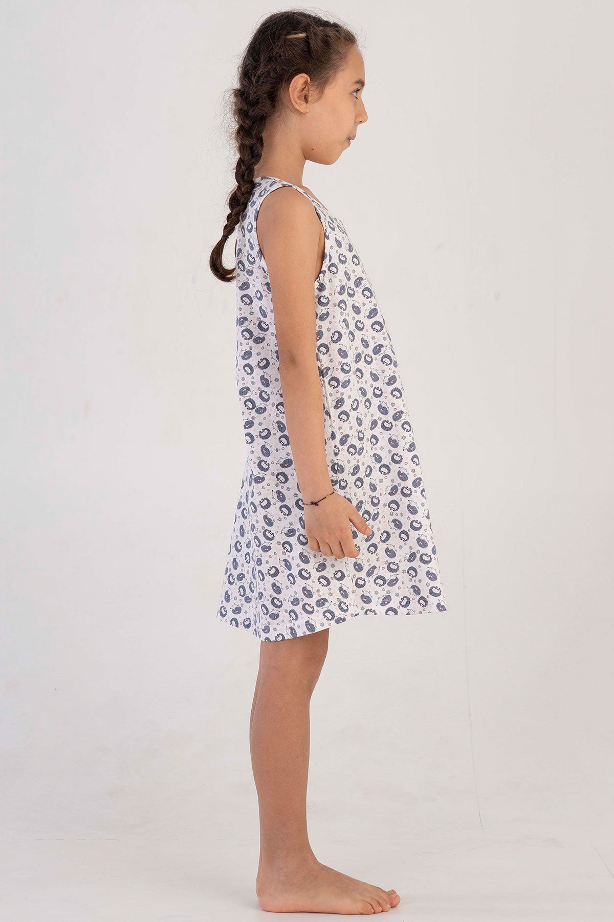 KIZ COCUK P.SUPREM KALIN ASKILI ETEGI OVAL TUNIK(3-4/9-10) 212709