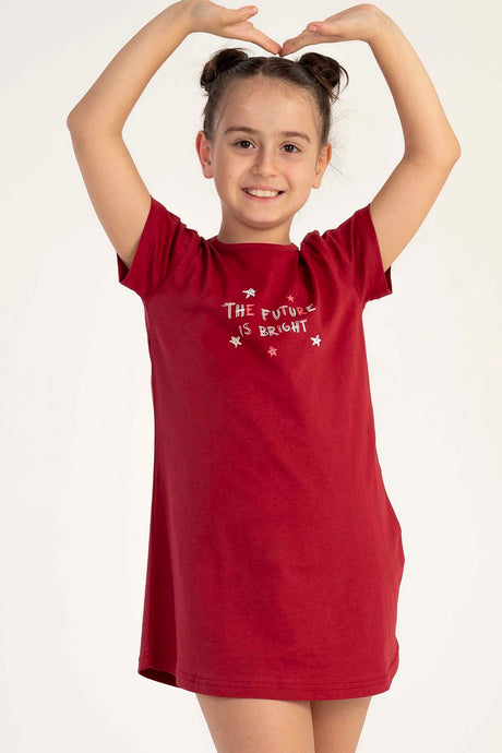 KIZ COCUK P.SUPREM O YAKA KISA KOL ETEGI OVAL TUNIK(11-12/15-16)