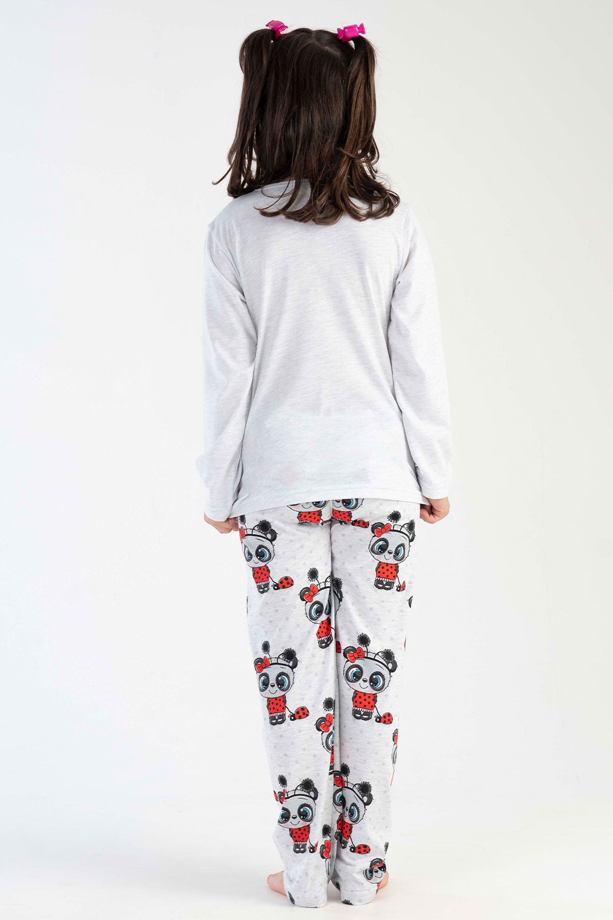 KIZ COCUK P.SUPREM O YAKA UZUN KOL ETEGI OVAL PIJAMA TAKIM(9-10/15-16) 303247