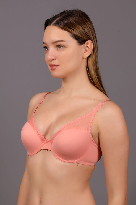 1790-Soft Cup Desteksiz B Cup Basic Sütyen (2 Li Askılı Pk)