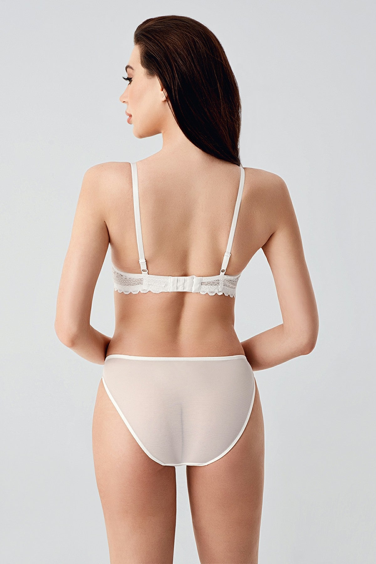 4160- B Cup Destekli Sütyen Külot Takım (2 Li Askılı Pk)