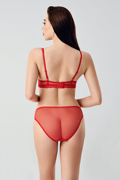 4167- B Cup Destekli Sütyen Külot Takım (2 Li Askılı Pk)