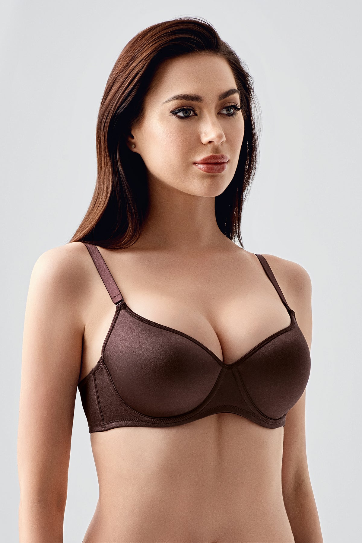 7900-Desteksiz B Cup Big Size Sütyen (2 Li Askılı Pk)