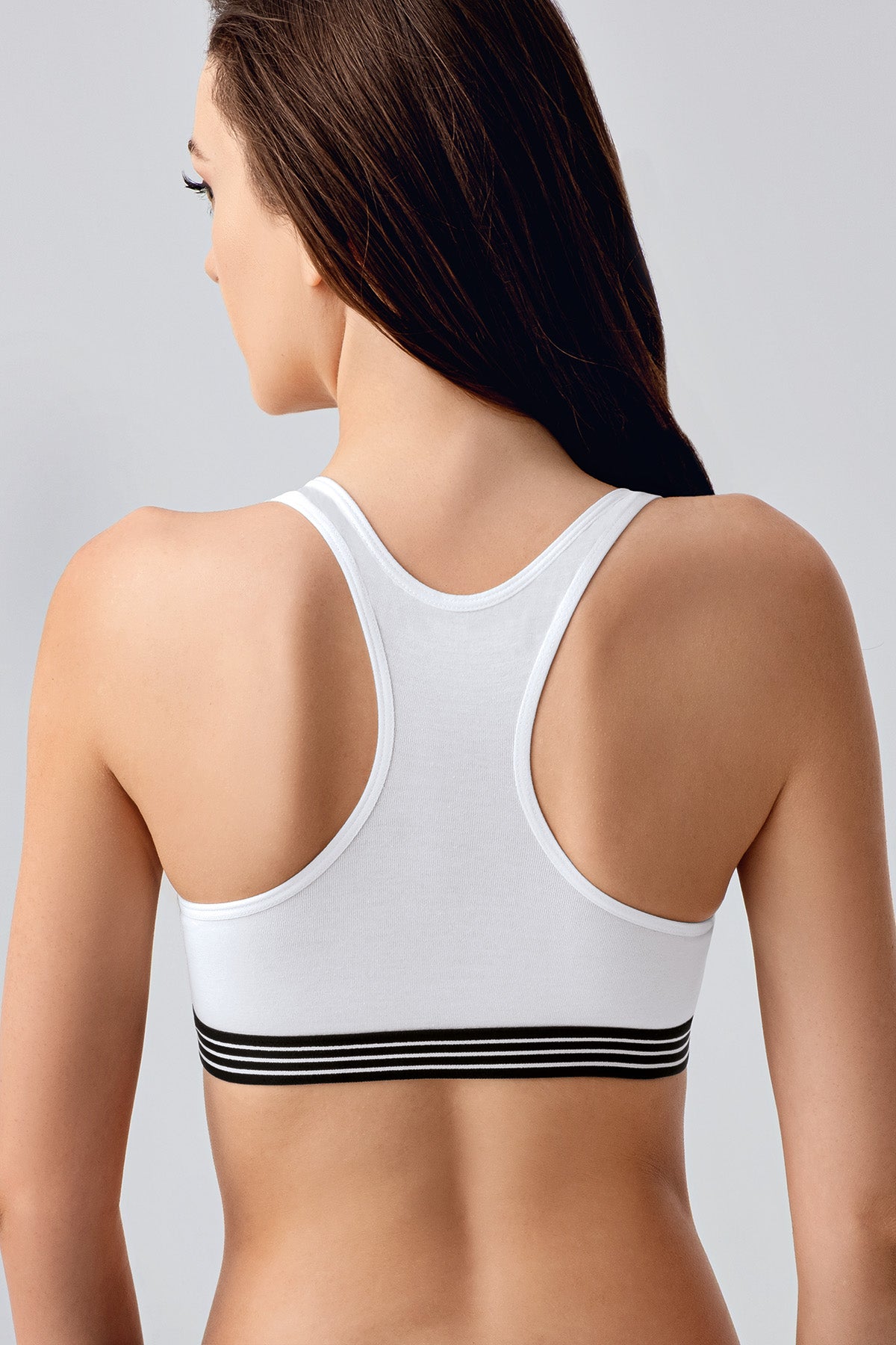 8134-Desteksiz B Cup First Bra Sütyen (2 Li Askılı Pk)