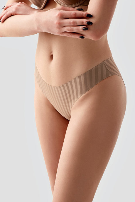9213-Desenli Slip Külot (2 Li Askılı Pk)