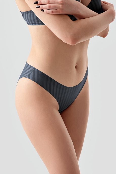 9213-Desenli Slip Külot (2 Li Askılı Pk)