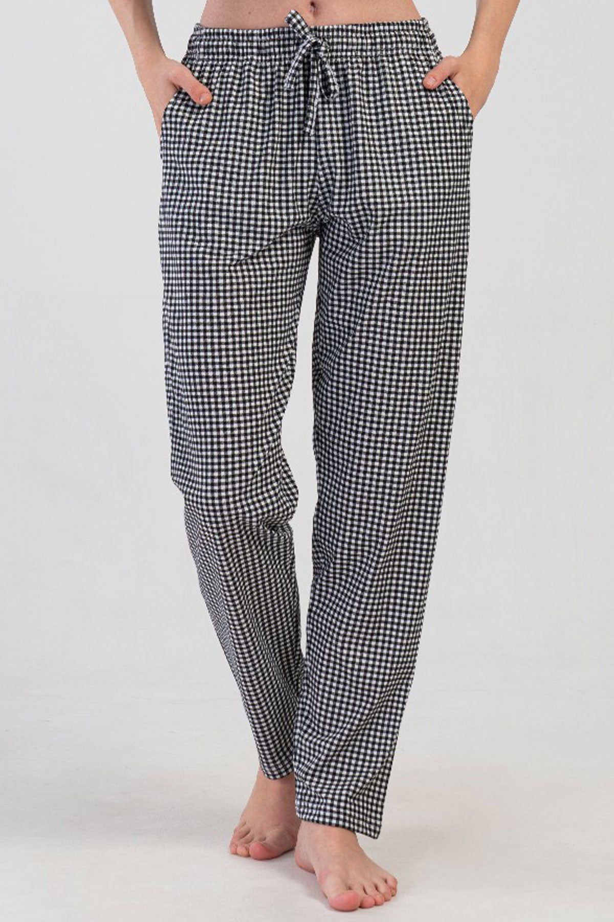 KADIN P.SUPREM CEPLI TEK ALT PIJAMA