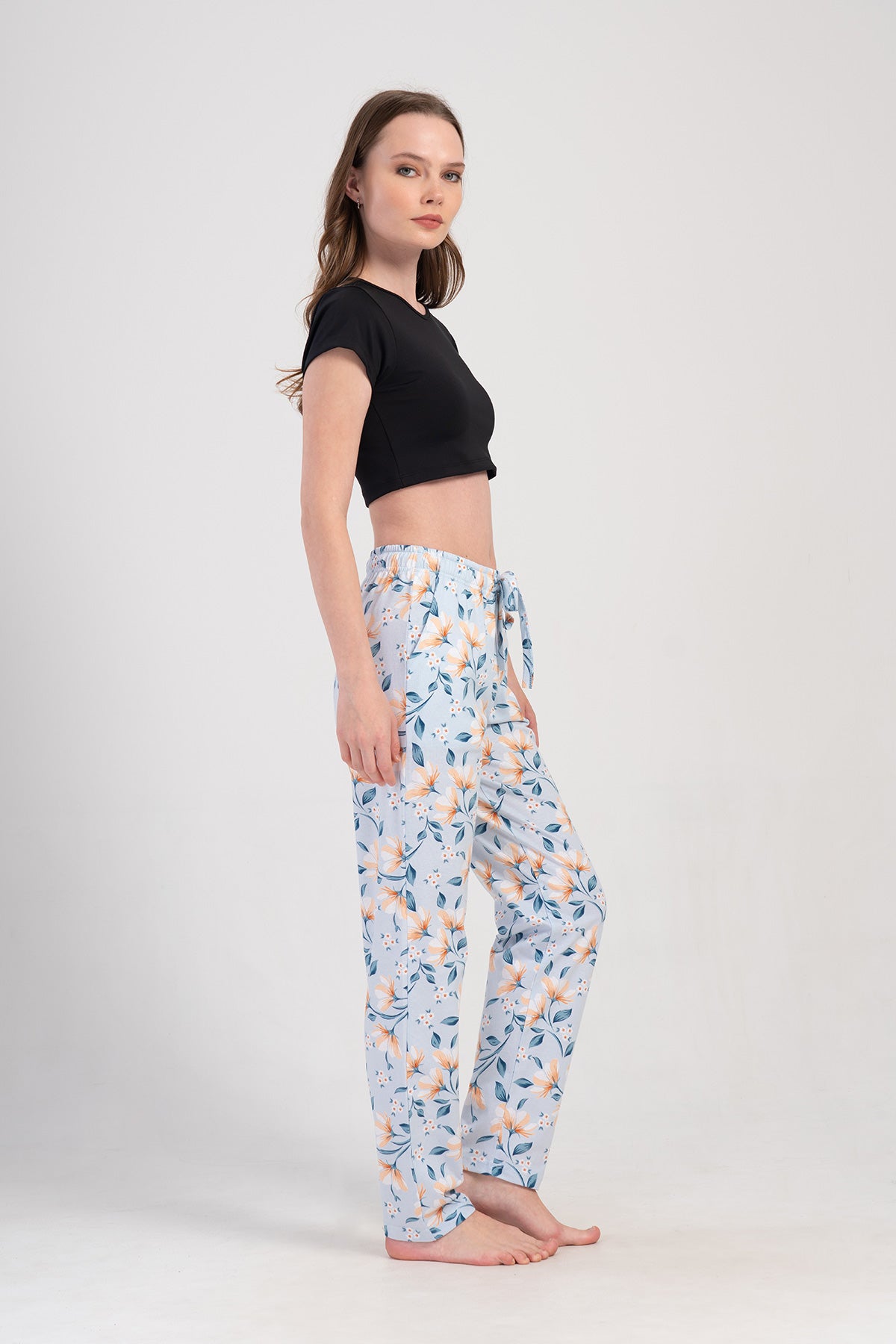KADIN P.SUPREM CEPLI TEK ALT PIJAMA 409199