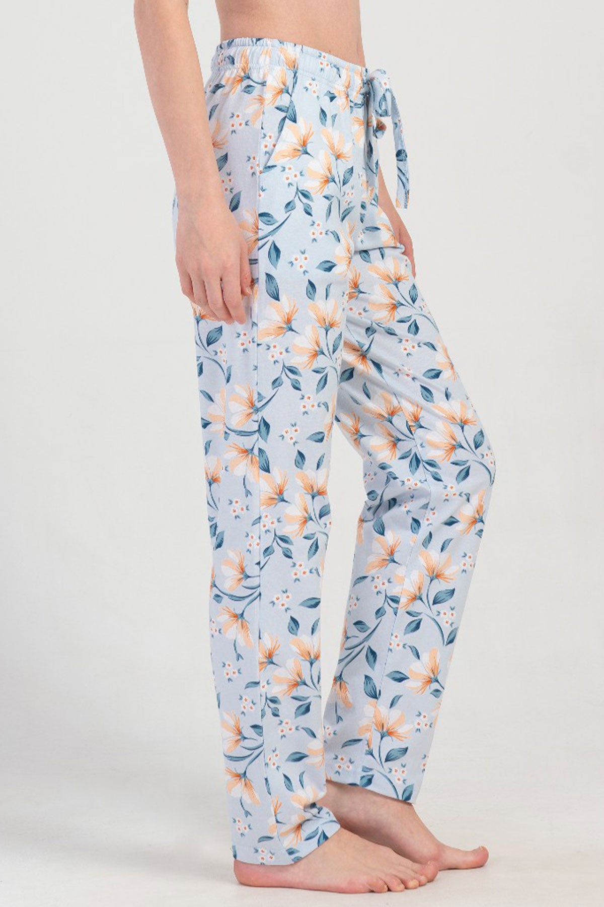 KADIN P.SUPREM CEPLI TEK ALT PIJAMA