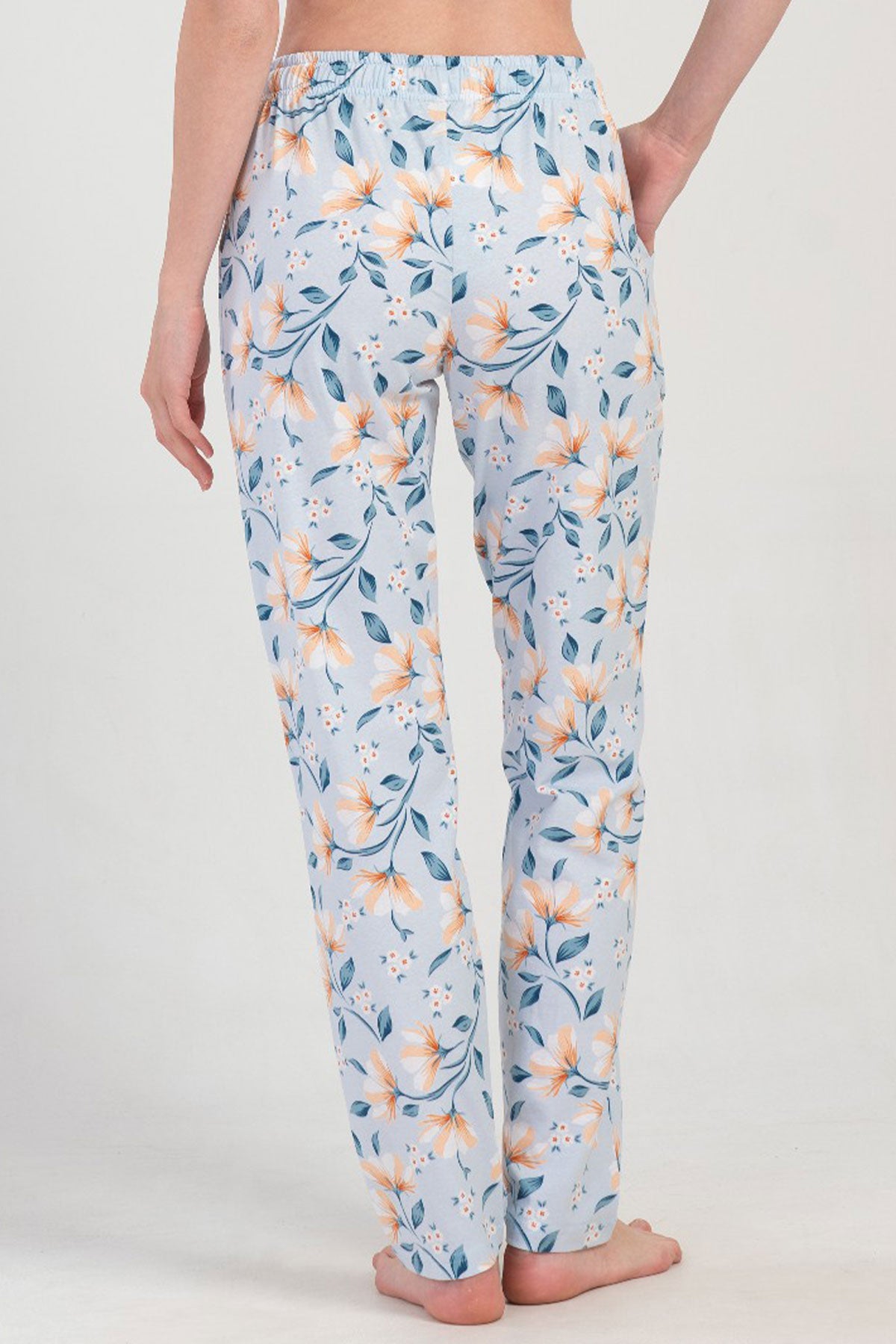KADIN P.SUPREM CEPLI TEK ALT PIJAMA
