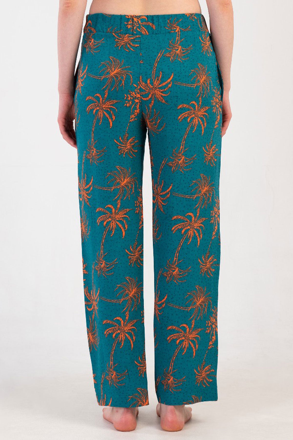 KADIN VISCON CEPLI TEK ALT PIJAMA