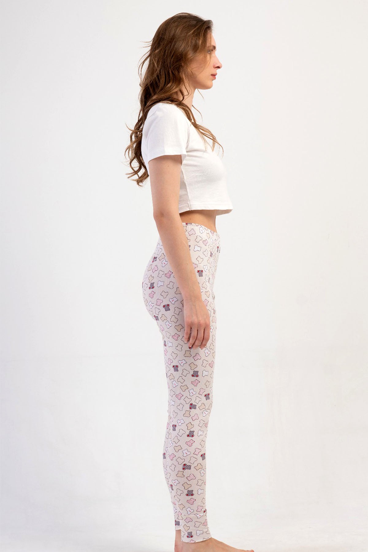 KADIN LYC SUPREM TEK ALT MANSETLI TAYT PIJAMA