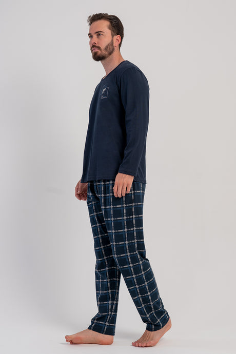 CEPLI ERKEK P.SUPREM XXL O YAKA UZUN KOL PIJAMA TAKIM 503095