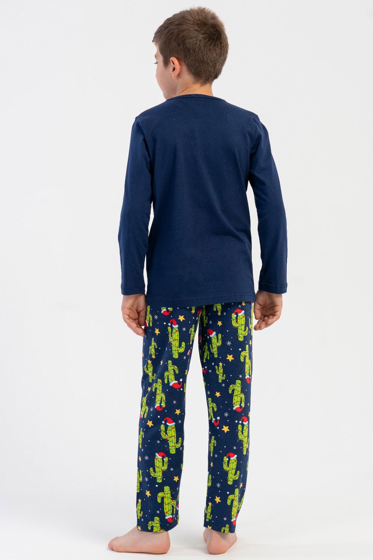 ERKEK COCUK P.SUPREM O YAKA UZUN KOL PIJAMA TAKIM(5-6/13-14)