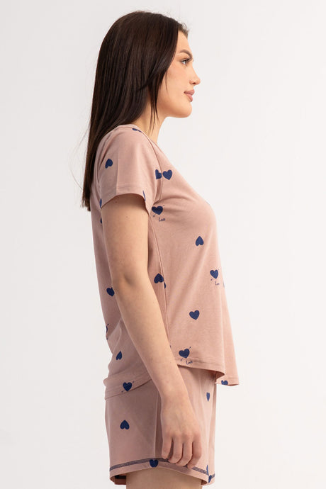 KADIN P.SUPREM O YAKA KISA KOL ETEGI OVAL SORT TAKIM