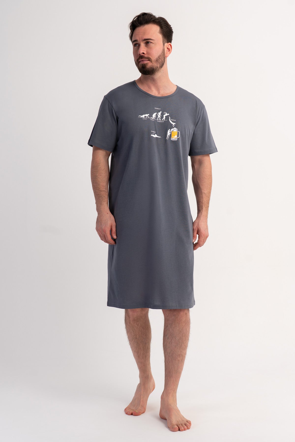 ERKEK P.SUPREM XXL BATTAL O YAKA KISA KOL TUNIK 601126