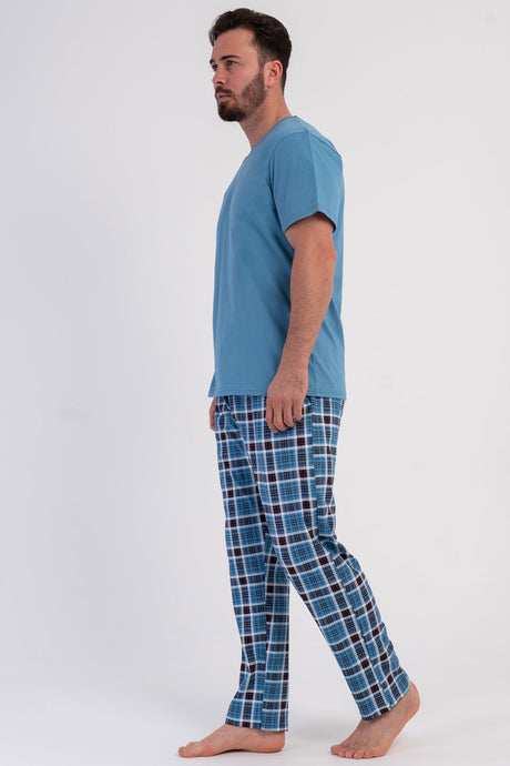 CEPLI ERKEK P.SUPREM O YAKA KISA KOL PIJAMA TAKIM