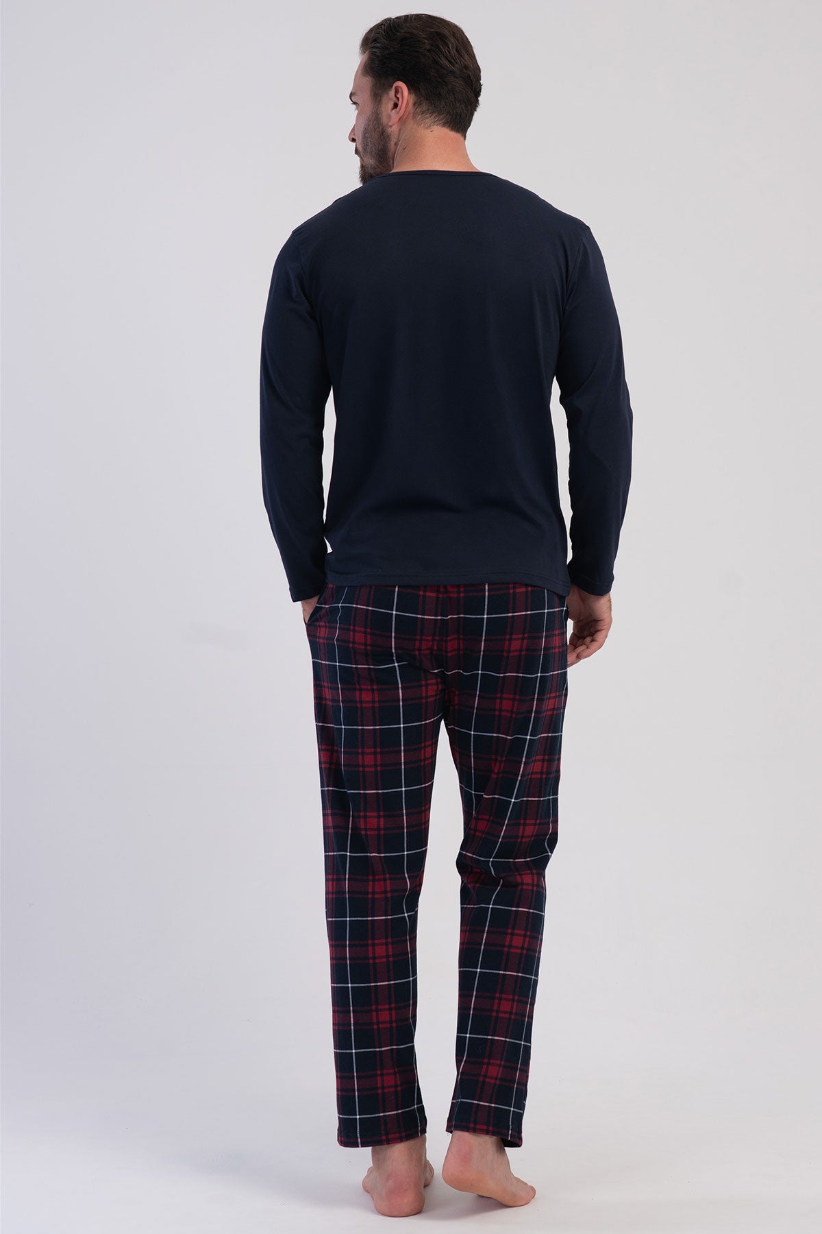 CEPLI ERKEK P.SUPREM XXL O YAKA UZUN KOL PIJAMA TAKIM