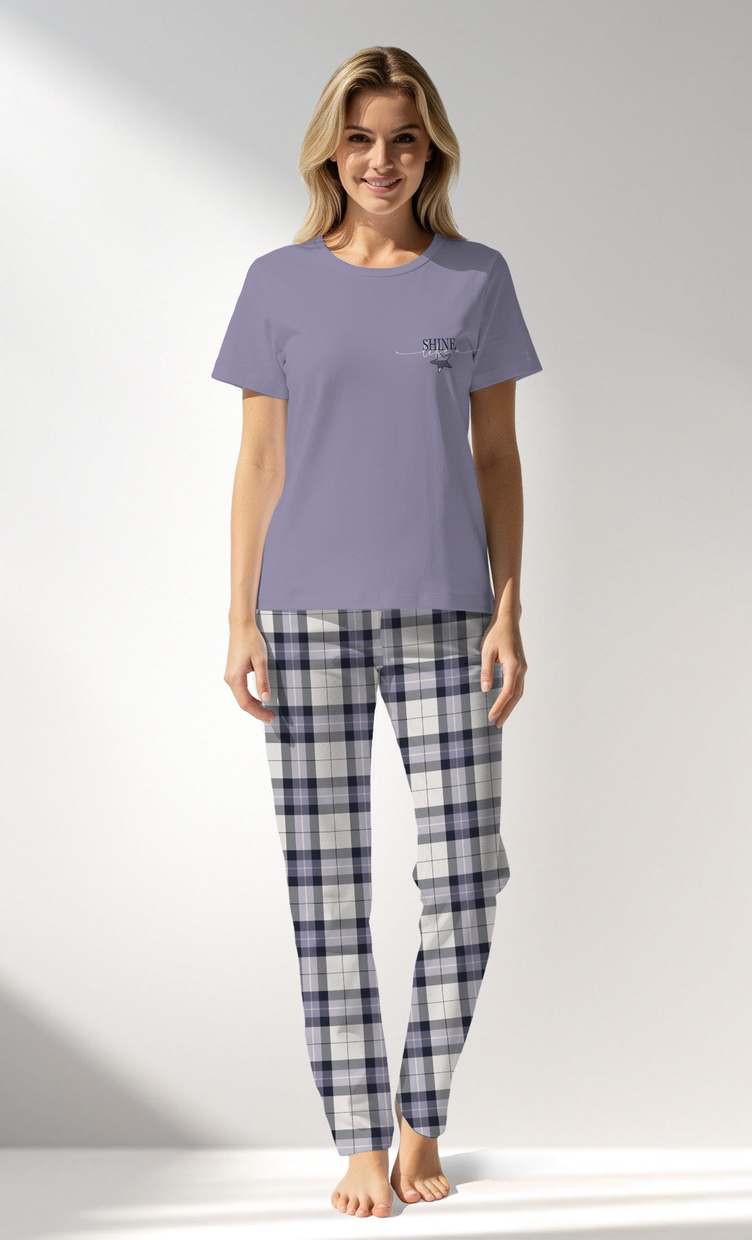 Woman Supreme BornToBe Pyjama Set - A-16-3812 - Image 1
