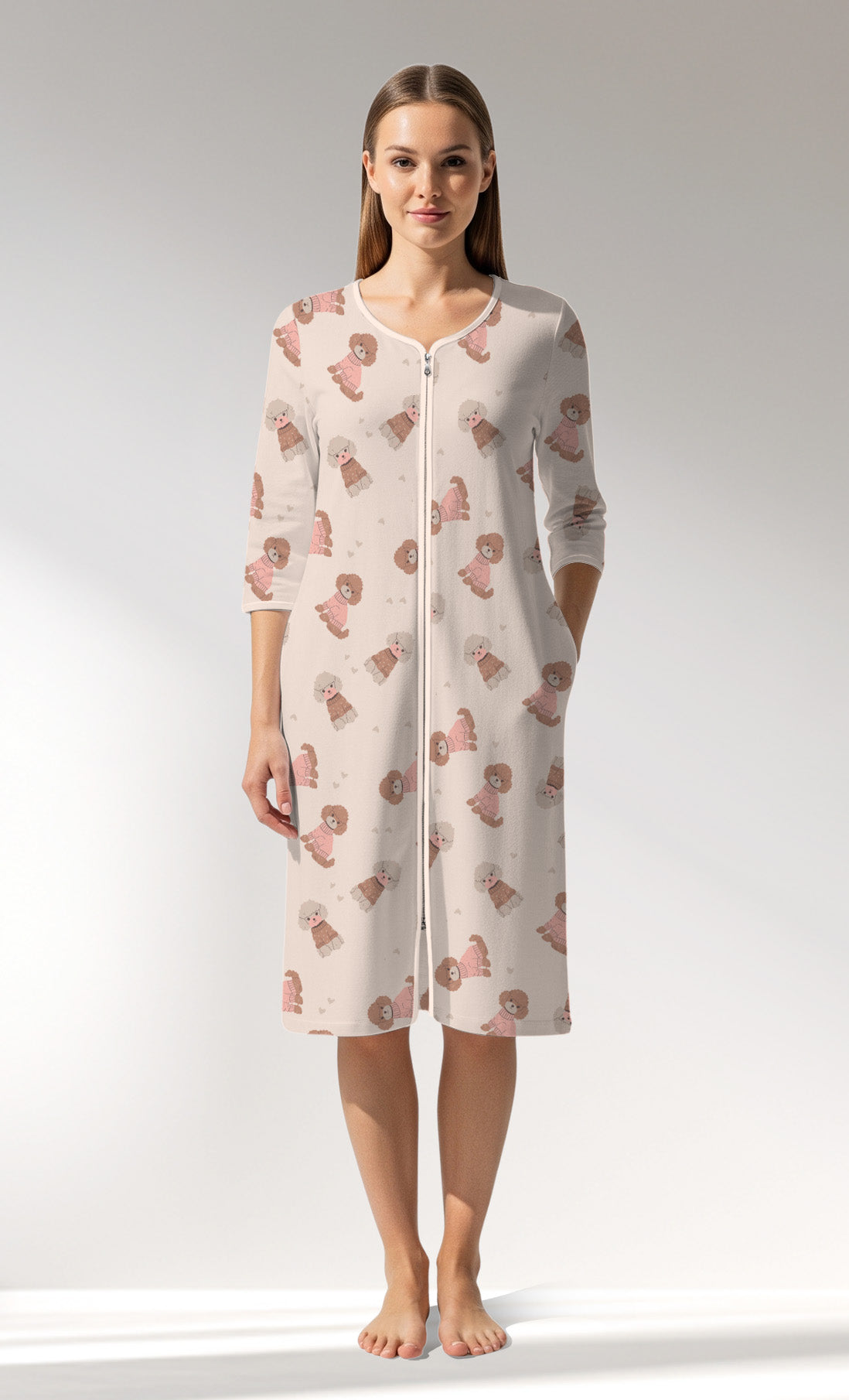 Woman Supreme Puppypo Home Dress - ROTASYON - Image 1