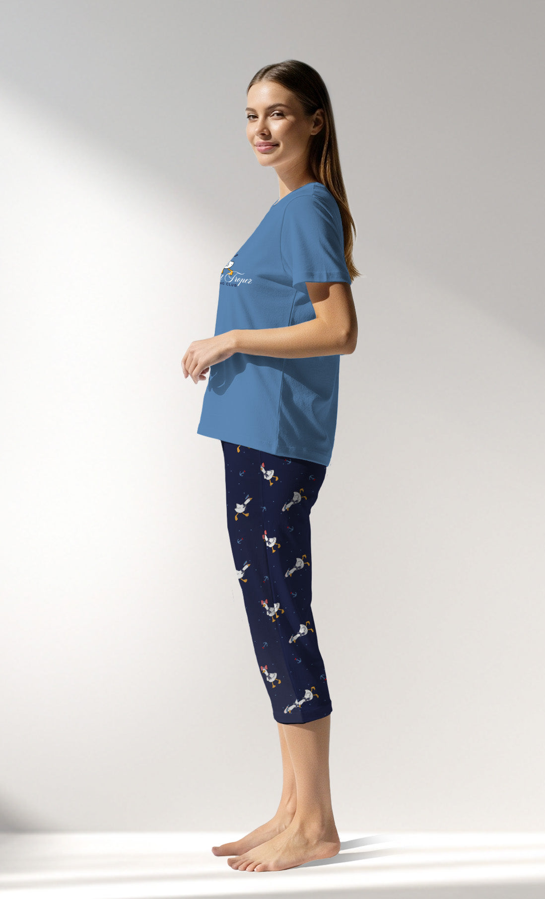 Woman Supreme GooseMarine Capri Set - B-17-4030 - Image 2