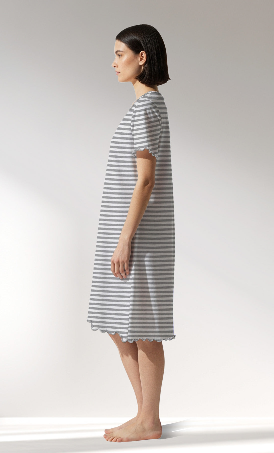 Woman Supreme Relaxing Short Sleeve Tunic - ROTASYON - Image 2