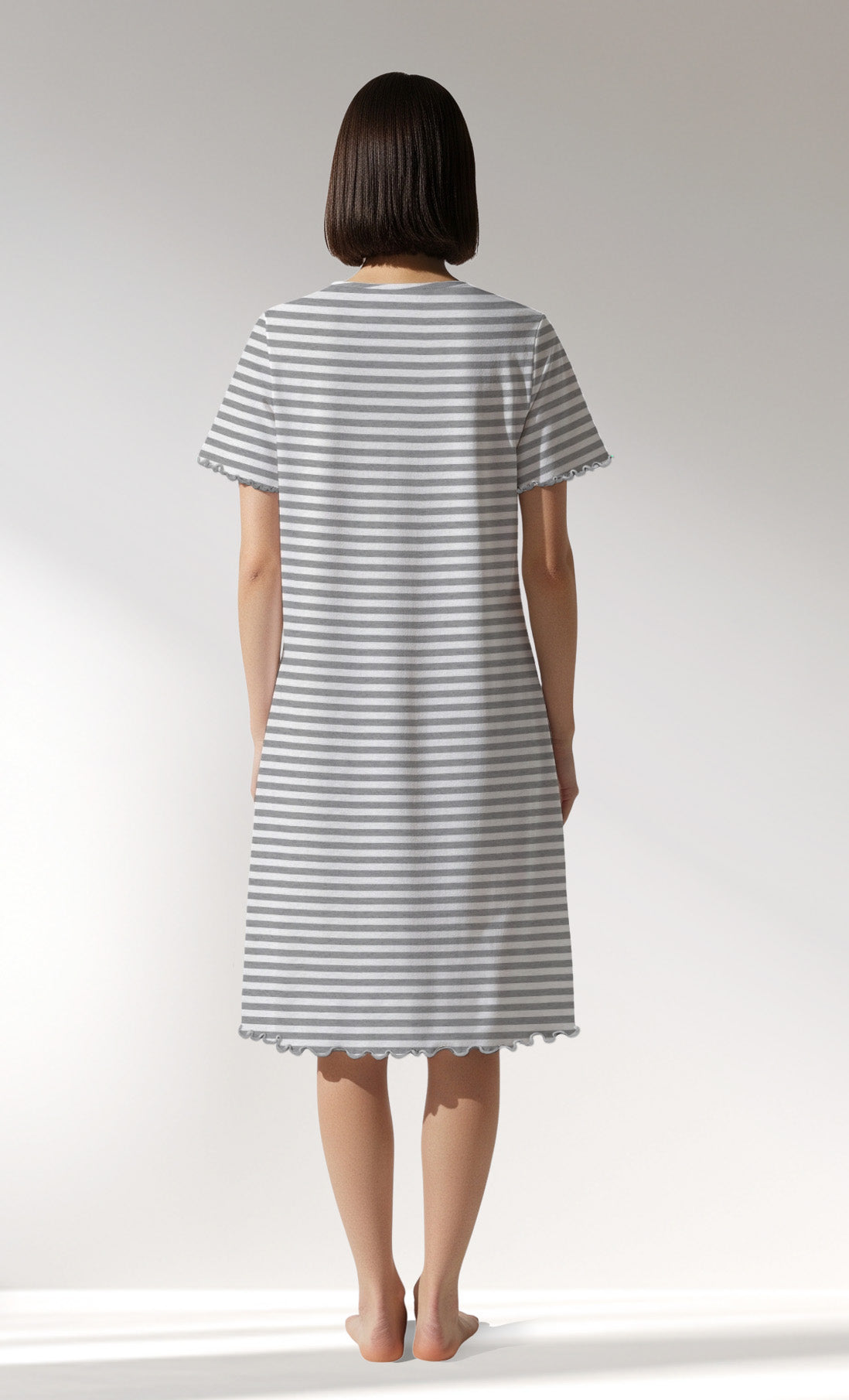 Woman Supreme Relaxing Short Sleeve Tunic - ROTASYON - Image 3
