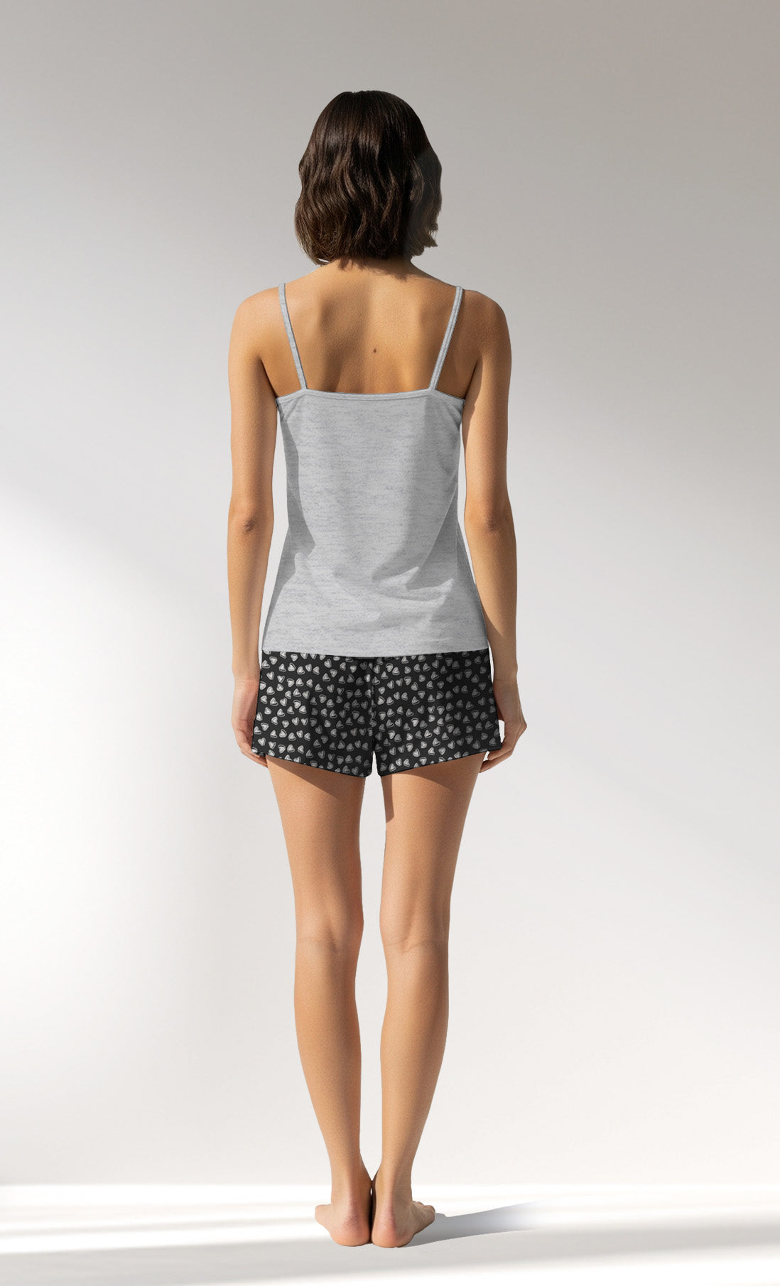 Woman Supreme TinyHearts Thin Strap Short Set - B-EG-0 - Image 3