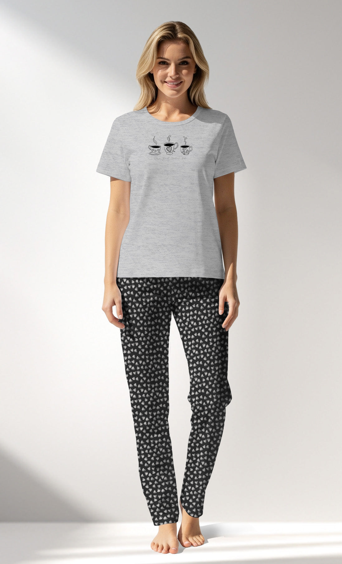 Woman Supreme TinyHearts Pyjama Set - B-EG-0 - Image 1