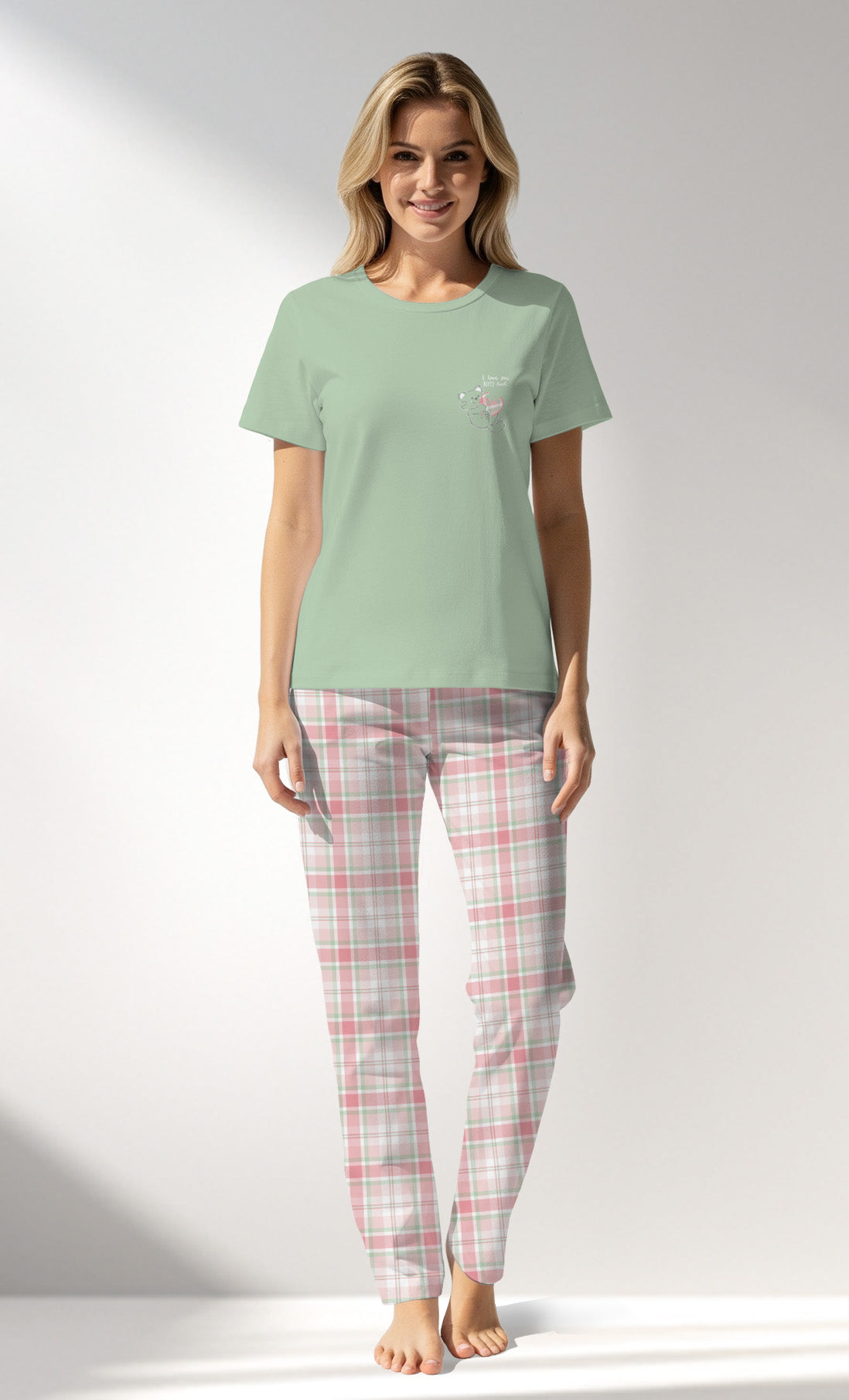 Woman Supreme Sweetberry Pyjama Set - B-13-6007 - Image 1