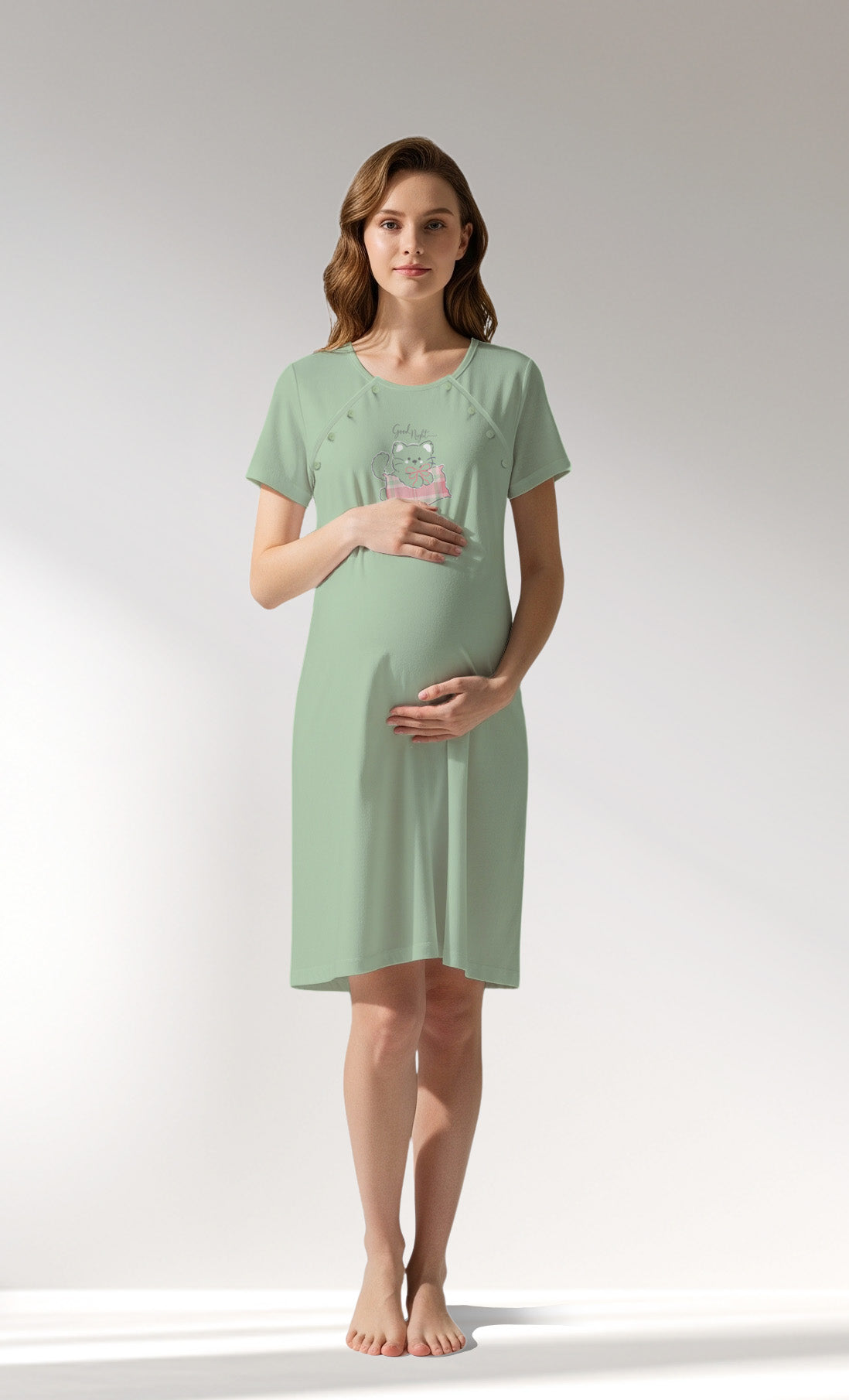 Woman Supreme Sweetberry Pregnant Tunic - B-13-6007 - Image 1