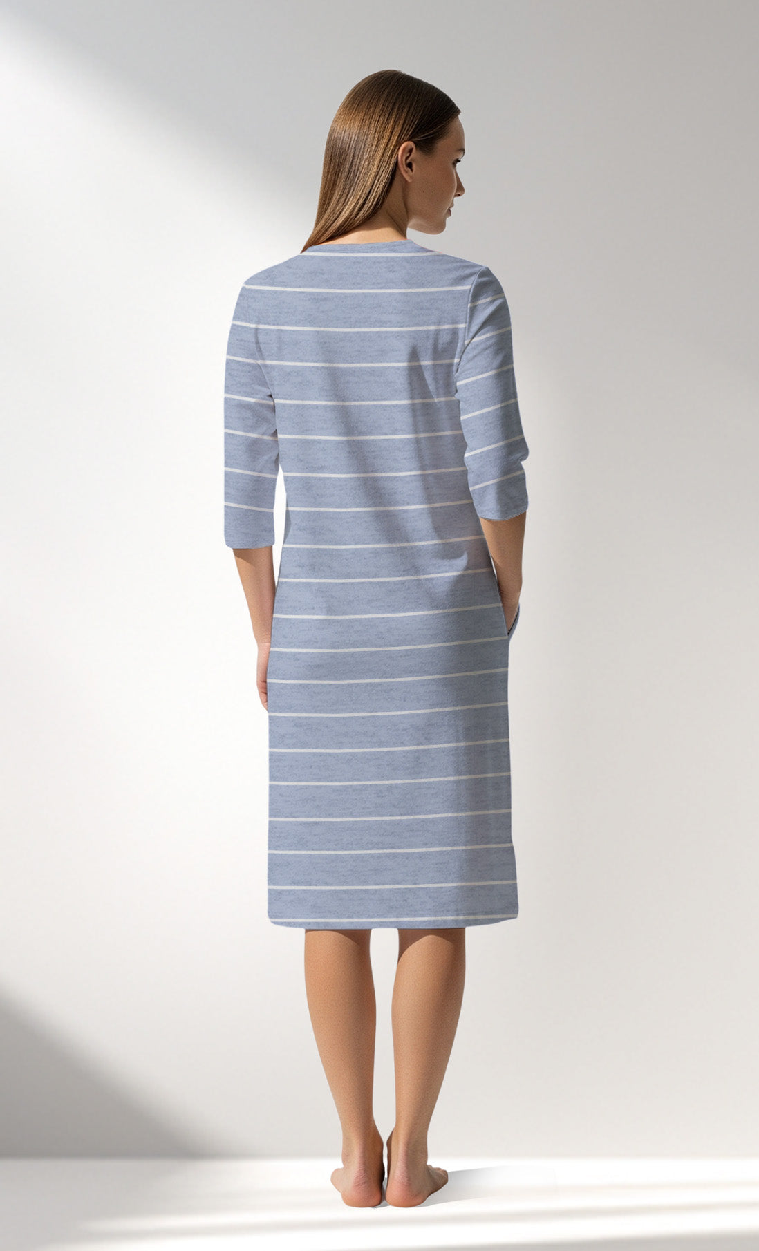 Woman Supreme Sunday Home Dress - ROTASYON - Image 3