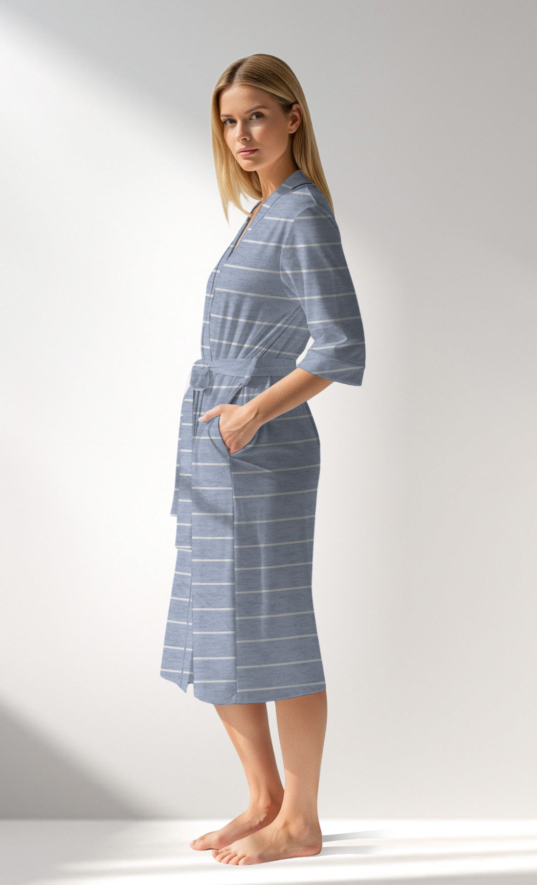Woman Supreme Sunday Dressing Gown - ROTASYON - Image 2