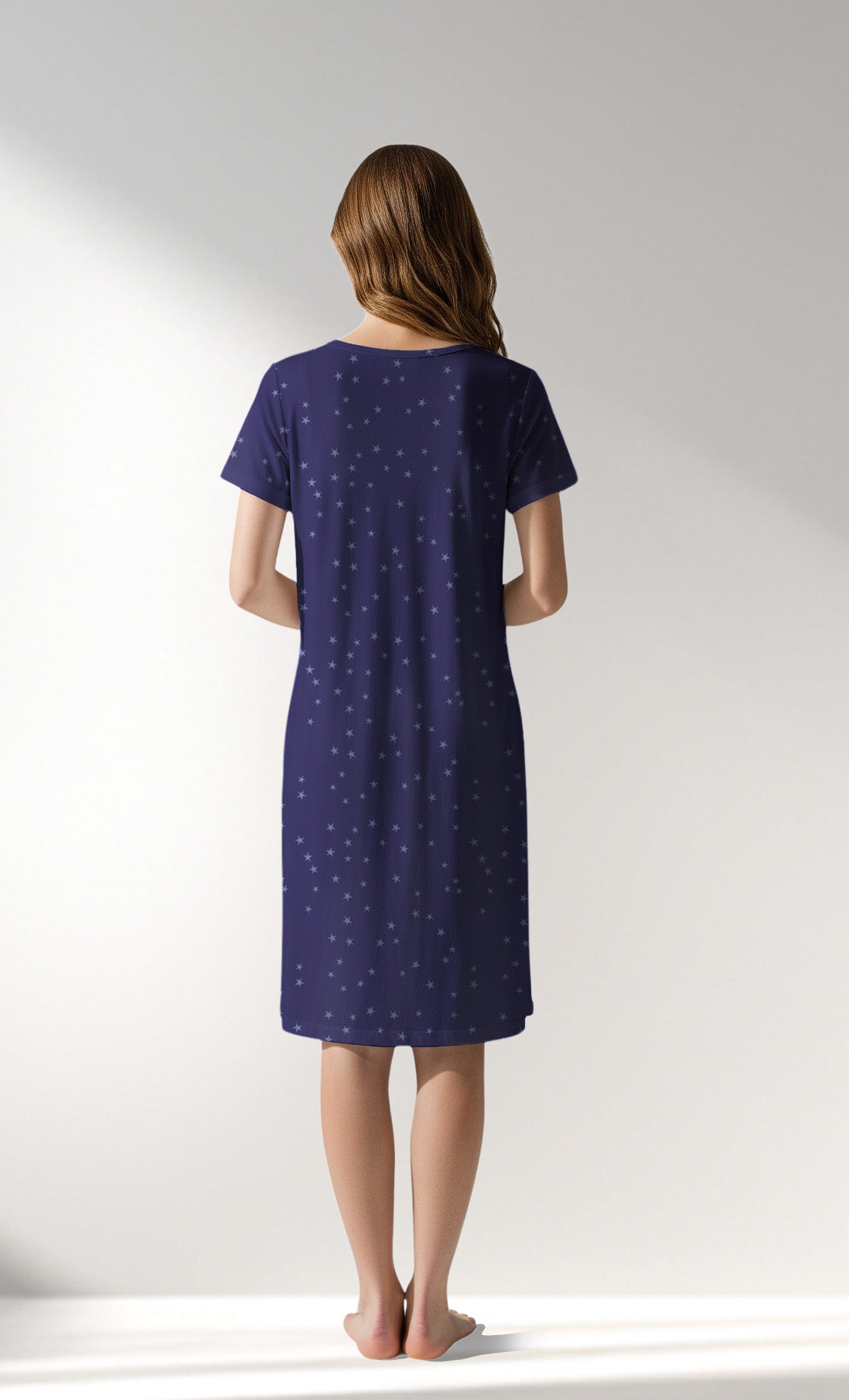 Woman Supreme PurpleStar Pregnant Tunic - ROTASYON - Image 3