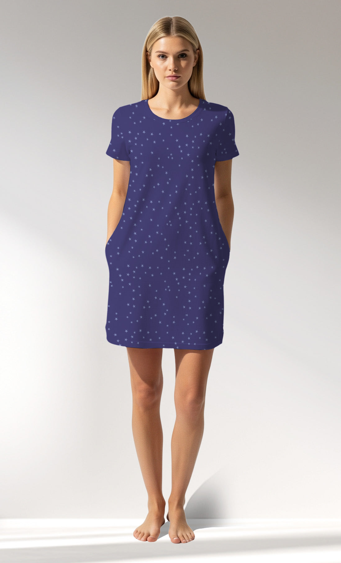 Woman Supreme PurpleStar Pocket Detail Tunic - ROTASYON - Image 1