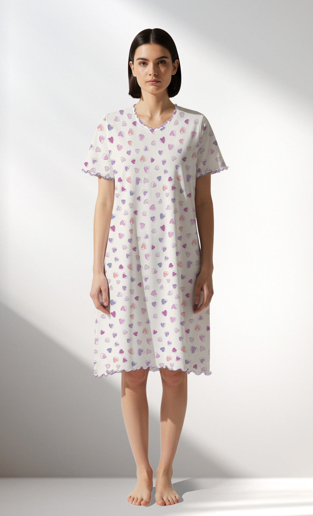 Woman Supreme PaletteOfLo V Neck Tunic - ROTASYON - Image 1