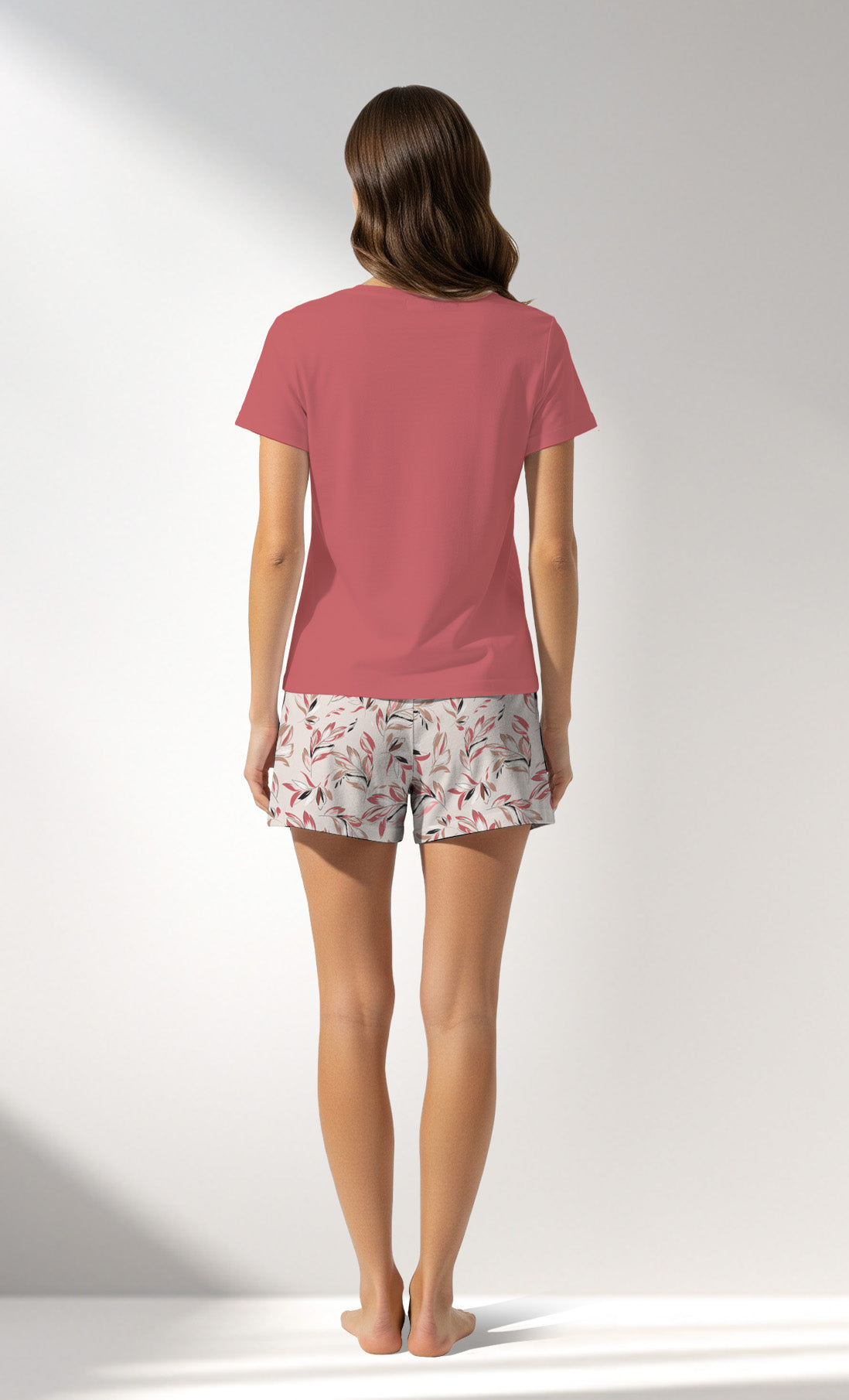 Woman Supreme ElegantLeav Short Set - B-16-1431 - Image 3