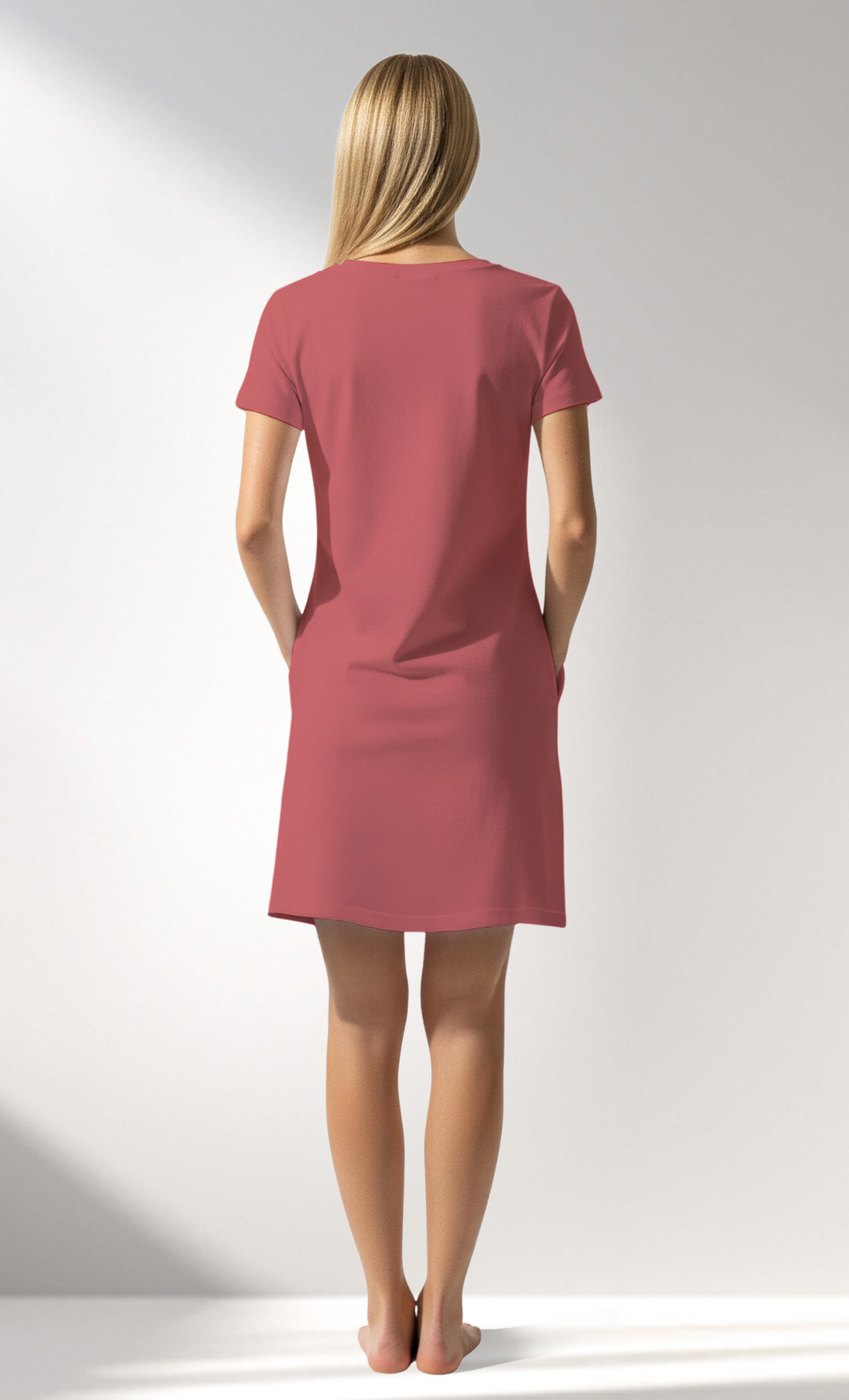 Woman Supreme ElegantLeav Pocket Detail Tunic - B-16-1431 - Image 3