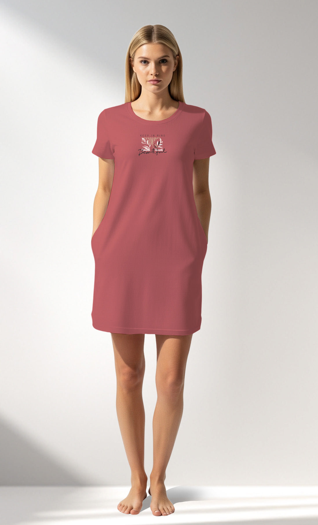 Woman Supreme ElegantLeav Pocket Detail Tunic - B-16-1431 - Image 1
