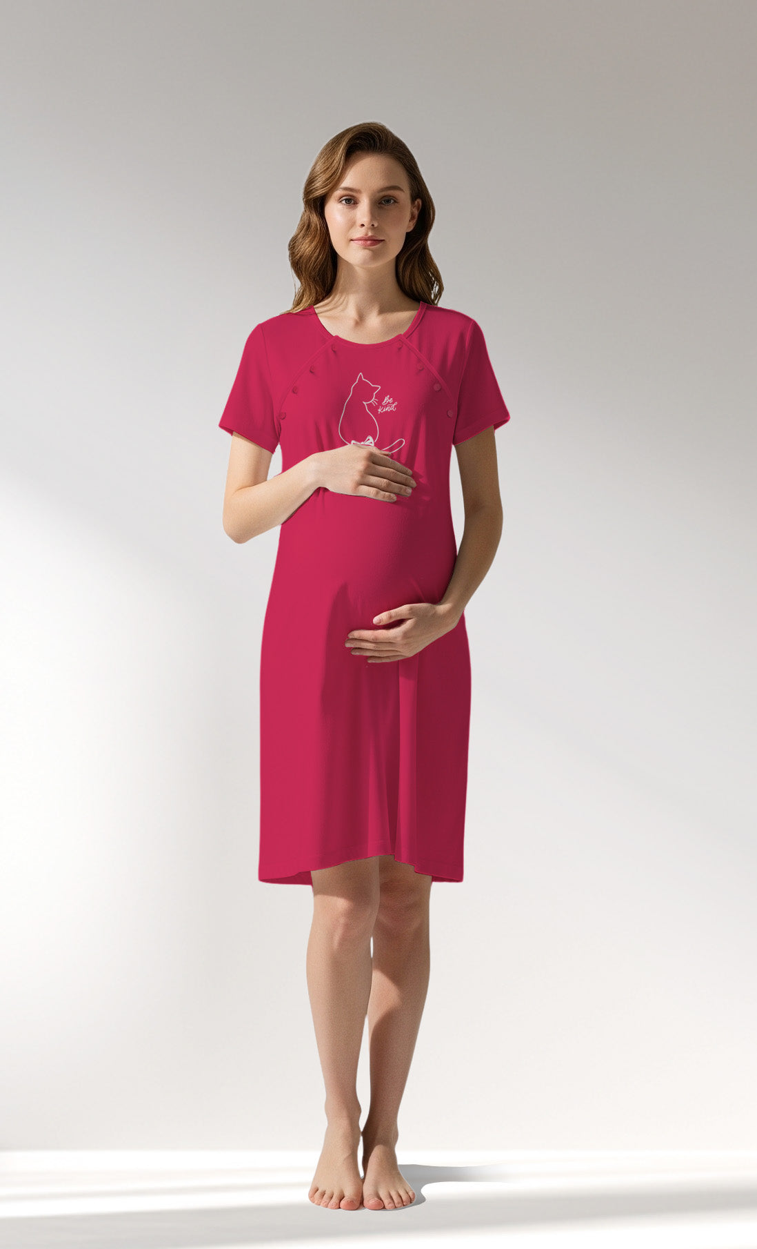 Woman Supreme Charming Pregnant Tunic - 17-1842 - Image 1