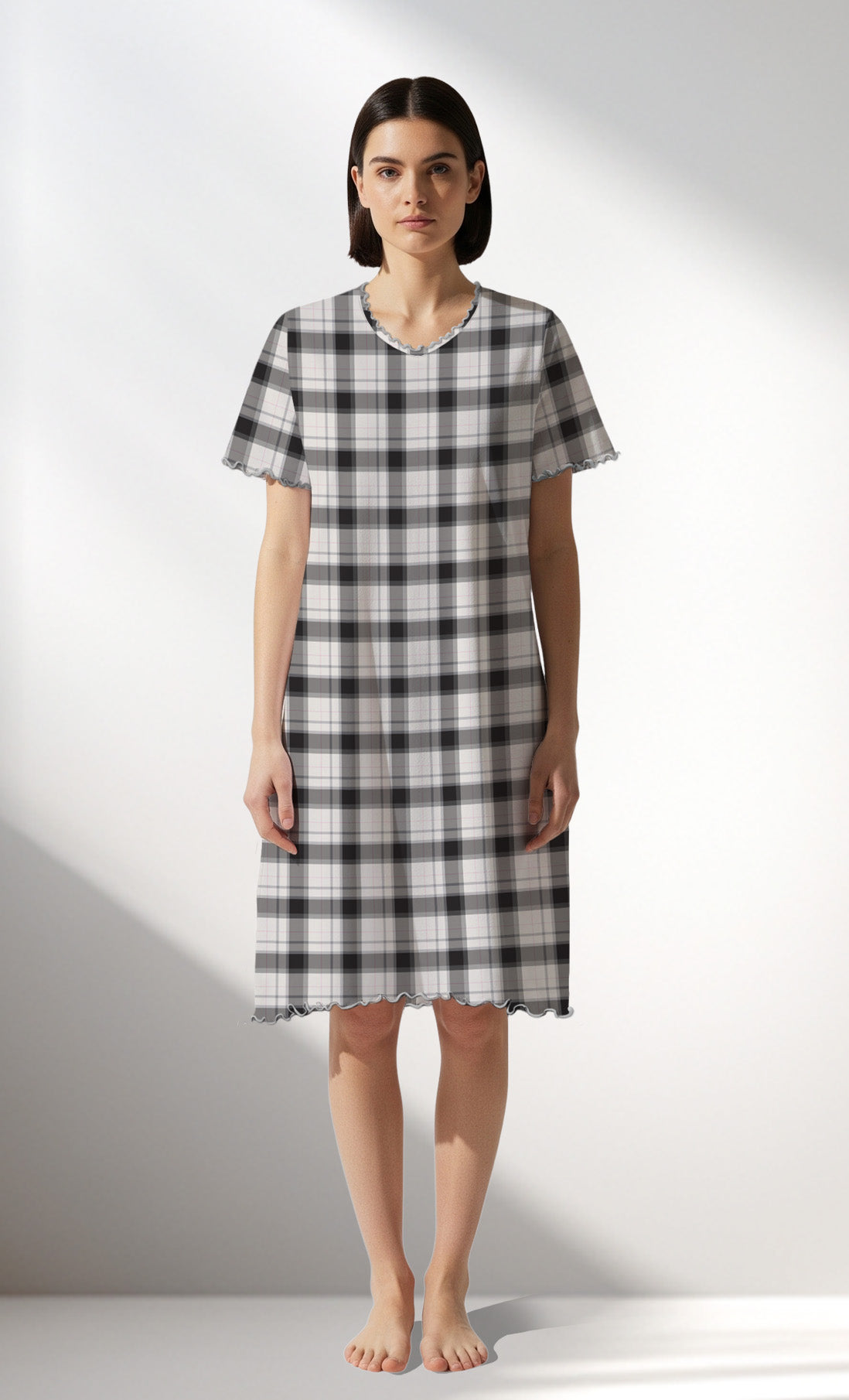 Woman Supreme Bonjour V Neck Tunic - ROTASYON - Image 1