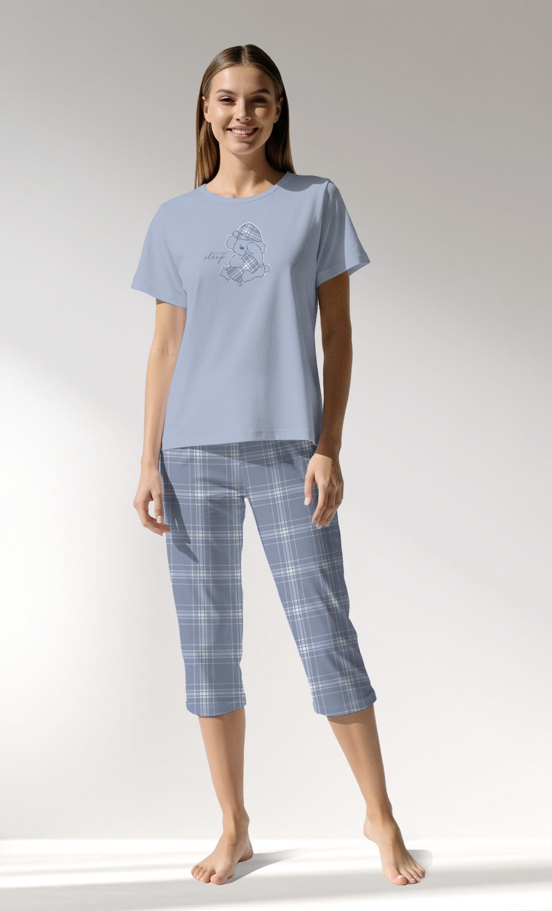 Woman Supreme SleepFirst Capri Set - B-14-4110 - Image 1