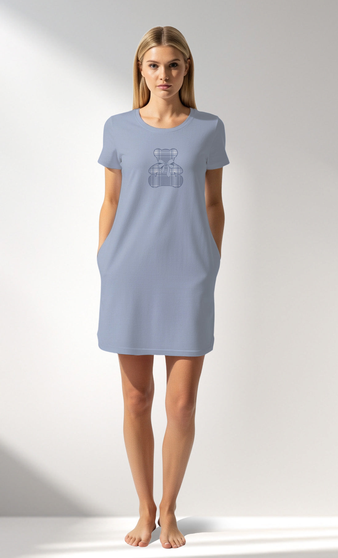 Woman Supreme SleepFirst Pocket Detail O Neck Tunic - B-14-4110 - Image 1