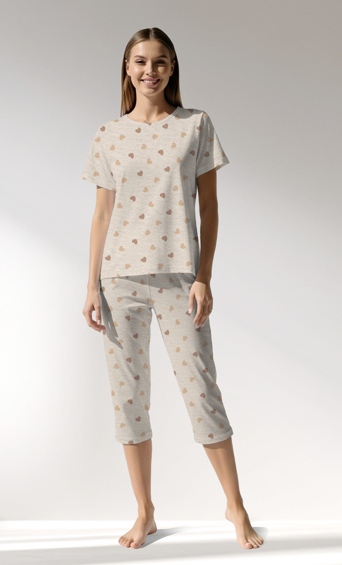 Woman Supreme SoftGleam Capri Set - ROTASYON - Image 1