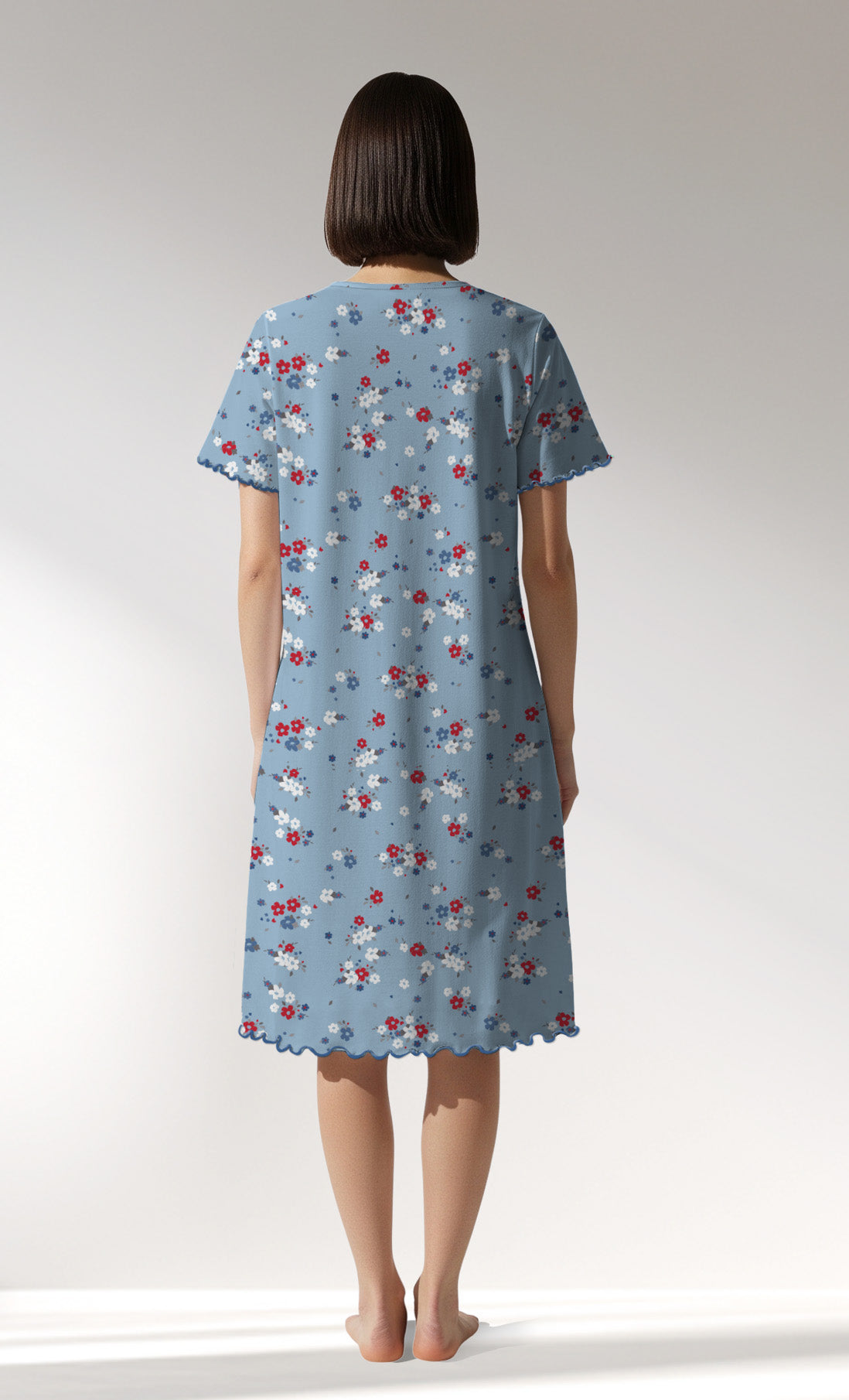 Woman Supreme Cherish V Neck Tunic - ROTASYON - Image 3
