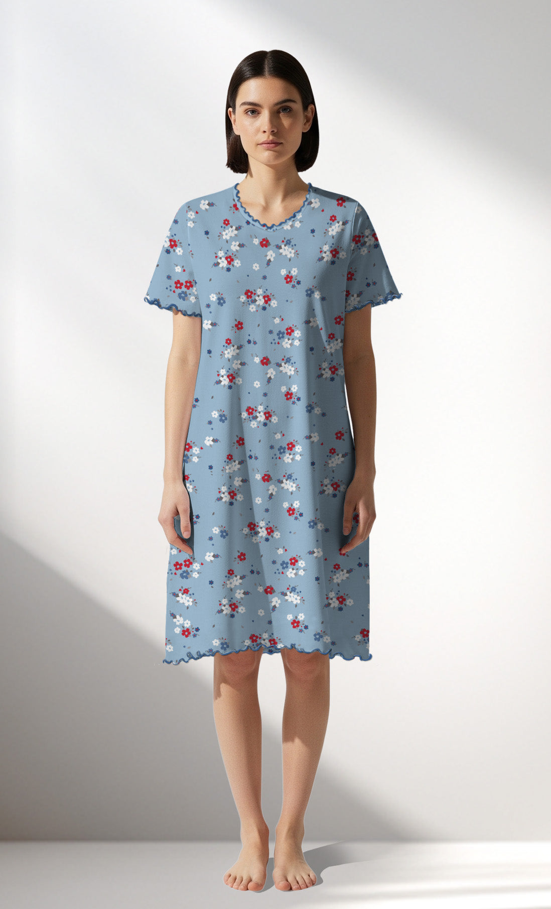 Woman Supreme Cherish V Neck Tunic - ROTASYON - Image 1